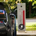 Borne de recharge véhicule électrique pour entreprise