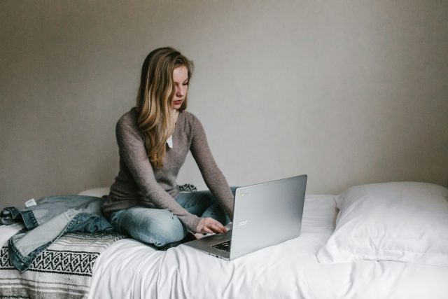 femmes en télétravail