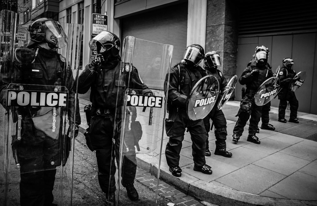Police anti émeute