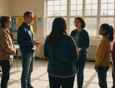 Espace d’échange entre parents et enseignants : dialogue ouvert