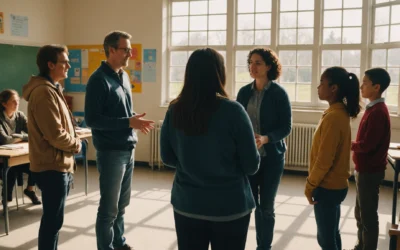 Espace d'échange entre parents et enseignants : dialogue ouvert