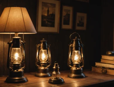 L’élégance intemporelle des lampes baladeuses anciennes