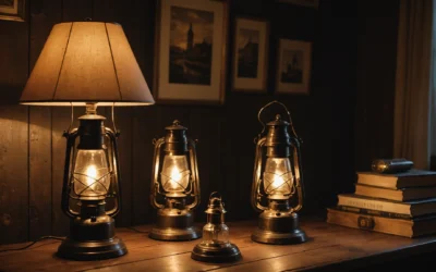 L'élégance intemporelle des lampes baladeuses anciennes