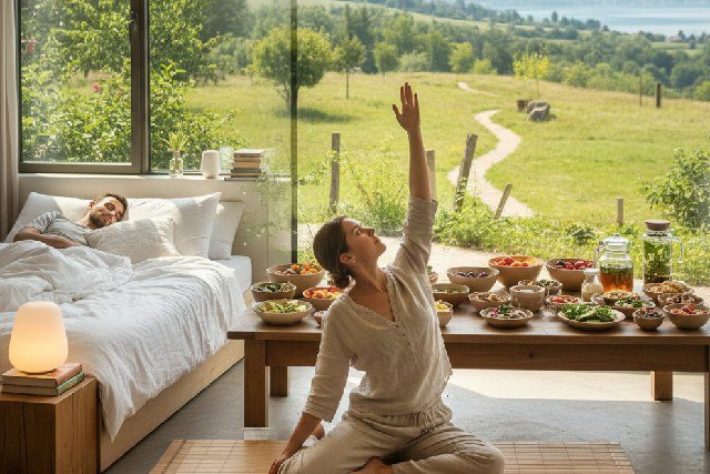 Bien-être holistique: intégrer sommeil, alimentation et activité