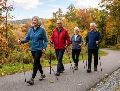 Marche nordique et seniors : Découvrez les bienfaits essentiels pour votre santé