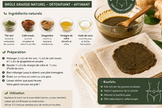 Top astuces DIY pour concevoir vos patchs minceur faits maison