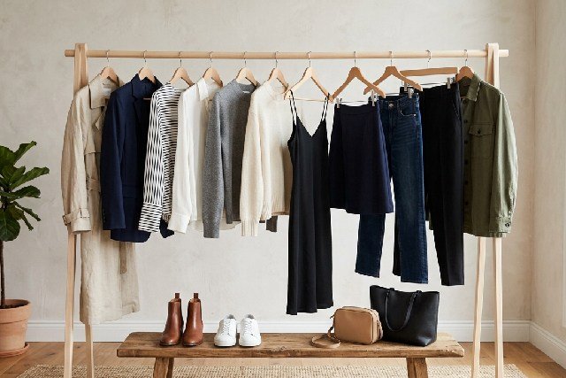 Capsule wardrobe: exemple de pièces